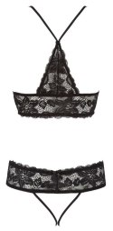 Top and String black L Top and String black L
