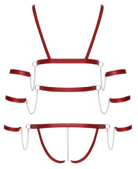 Bad Kitty Strap Body red S Bad Kitty Strap Body red S