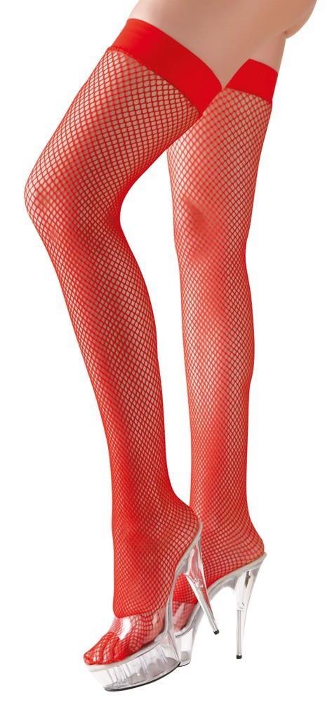 Hold-up Stockings red S Hold-up Stockings red S