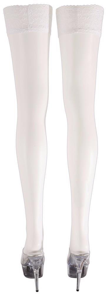 Hold-up Stockings white 4 Hold-up Stockings white 4