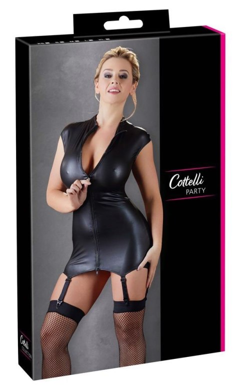 Dress with Suspender Straps L Dress with Suspender Straps L