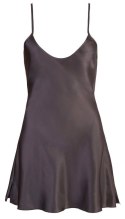 Satin Chemise Black XL Satin Chemise Black XL