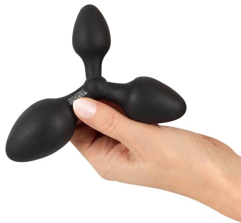 Black Velvets Triple Butt Plug Black Velvets Triple Butt Plug