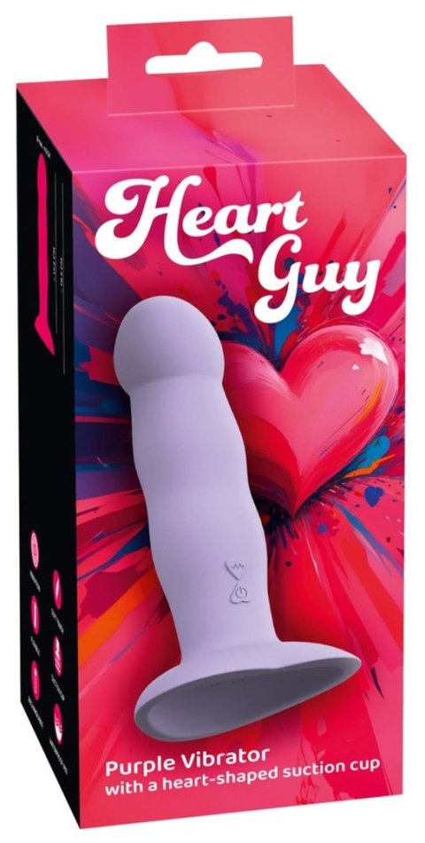 Heart Guy Purple Heart Guy Purple
