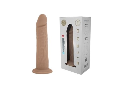 Realistic Dildo Liquid Silicone 2 (8") Realistic Dildo Liquid Silicone 2 (8")