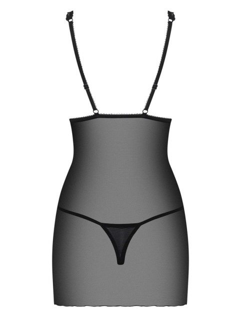 Bielizna-Lucita koszulka i stringi czarna L/XL Bielizna-Lucita koszulka i stringi czarna L/XL