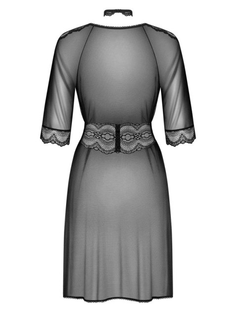 Bielizna-Lucita peniuar czarny S/M Bielizna-Lucita peniuar czarny S/M