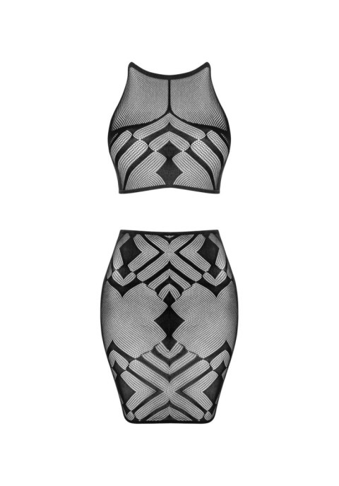 Bielizna-K101 top i spódnica S/M/L Bielizna-K101 top i spódnica S/M/L