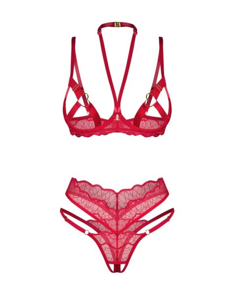 Cupide Desir komplet 2-częściowy otwarty L/XL Cupide Desir komplet 2-częściowy otwarty L/XL