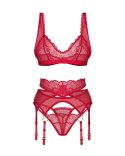 Cupide Desir komplet 3-częściowy L/XL Cupide Desir komplet 3-częściowy L/XL