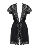 Bielizna-810-PEI-1 szlafrok czarny XXL