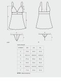 Bielizna-Idillia babydoll i stringi XXL Bielizna-Idillia babydoll i stringi XXL