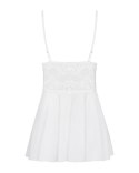 Bielizna-810-BAB-2 babydoll i stringi biała L/XL Bielizna-810-BAB-2 babydoll i stringi biała L/XL