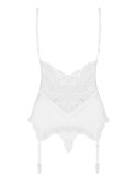 Bielizna-810-COR-2 gorset i stringi biały L/XL Bielizna-810-COR-2 gorset i stringi biały L/XL