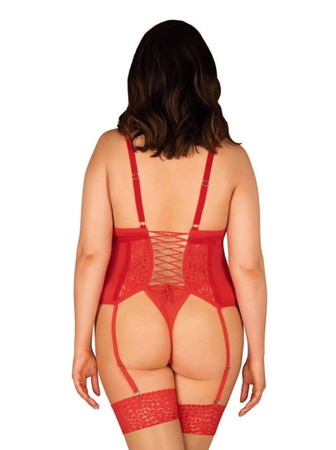 Bielizna-Blossmina gorset i stringi 4XL/5XL Bielizna-Blossmina gorset i stringi 4XL/5XL