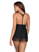 Bielizna-Chiccanta babydoll i stringi czarna L/XL Bielizna-Chiccanta babydoll i stringi czarna L/XL