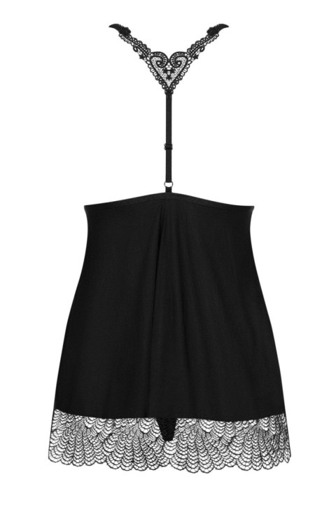 Bielizna-Chiccanta babydoll i stringi czarna S/M Bielizna-Chiccanta babydoll i stringi czarna S/M