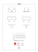 Bielizna-Lividia komplet 3-częściowy czerwony S/M Bielizna-Lividia komplet 3-częściowy czerwony S/M