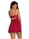 Bielizna-Rosalyne babydoll i stringi czerwona S/M Bielizna-Rosalyne babydoll i stringi czerwona S/M