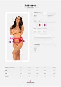 Bielizna-Rubinesa pas i stringi S/M Bielizna-Rubinesa pas i stringi S/M