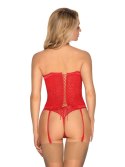 Flameria gorset i stringi S/M Flameria gorset i stringi S/M