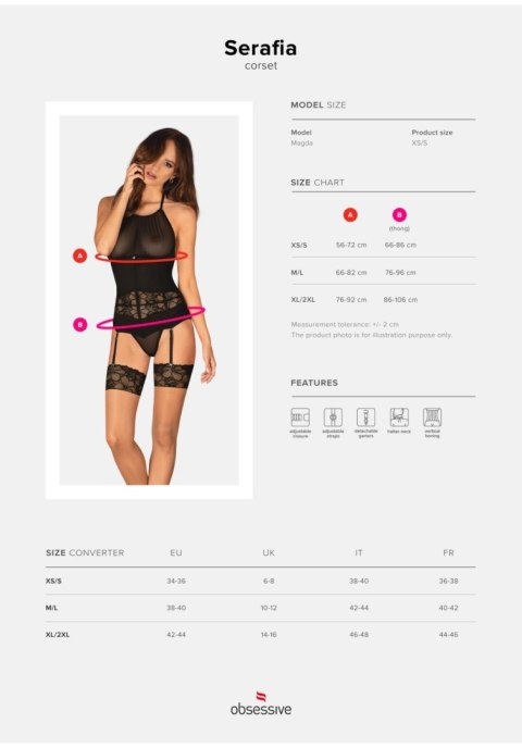 Serafia gorset XS/S Serafia gorset XS/S