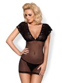 Bielizna-821-CHE-1 koszulka i stringi L/XL Bielizna-821-CHE-1 koszulka i stringi L/XL