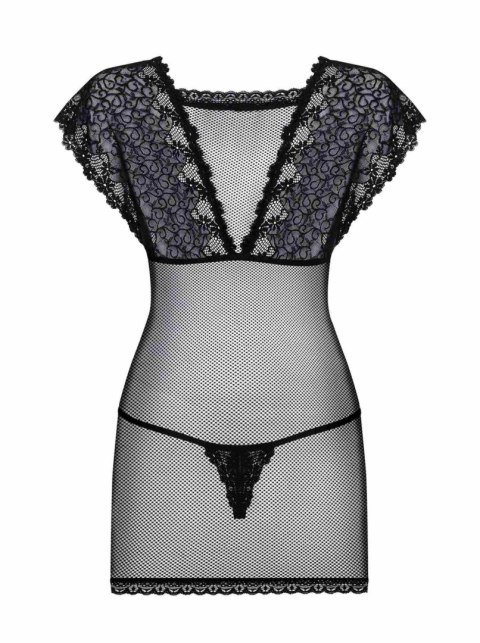 Bielizna-821-CHE-1 koszulka i stringi L/XL Bielizna-821-CHE-1 koszulka i stringi L/XL