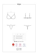 Bielizna-Giftella komplet 2-częściowy czerwony L/XL Bielizna-Giftella komplet 2-częściowy czerwony L/XL