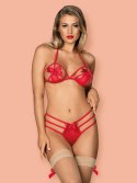 Bielizna-Giftella komplet 2-częściowy czerwony S/M Bielizna-Giftella komplet 2-częściowy czerwony S/M