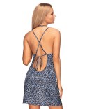 Nadines koszulka i stringi niebieska L/XL Nadines koszulka i stringi niebieska L/XL