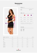 Vanessme koszulka i string S/M Vanessme koszulka i string S/M