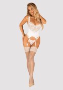 Bielizna-Amor Blanco gorset i stringi biały L/XL Bielizna-Amor Blanco gorset i stringi biały L/XL