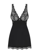 Bielizna-Luvae babydoll i stringi czarne XXL Bielizna-Luvae babydoll i stringi czarne XXL