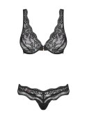 Bielizna-Luvae komplet 2-częściowy Czarny S/M Bielizna-Luvae komplet 2-częściowy Czarny S/M