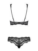 Bielizna-Luvae komplet 2-częściowy Czarny S/M Bielizna-Luvae komplet 2-częściowy Czarny S/M