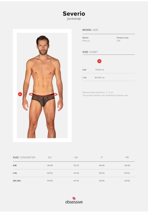 Severio jockstrap L/XL Severio jockstrap L/XL