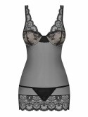 Bielizna-853-CHE-1 koszulka i stringi L/XL Bielizna-853-CHE-1 koszulka i stringi L/XL