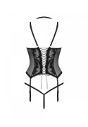 Bielizna-Alessya gorset czarny M/L Bielizna-Alessya gorset czarny M/L