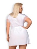 Bielizna-Girlly peniuar biały XXL Bielizna-Girlly peniuar biały XXL