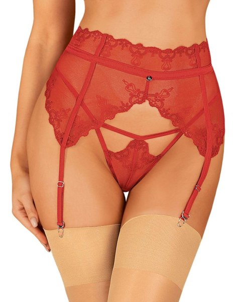 Bielizna-Lonesia pas do pończoch czerwony S/M Bielizna-Lonesia pas do pończoch czerwony S/M