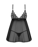 Blomentis babydoll i stringi XL/2XL Blomentis babydoll i stringi XL/2XL