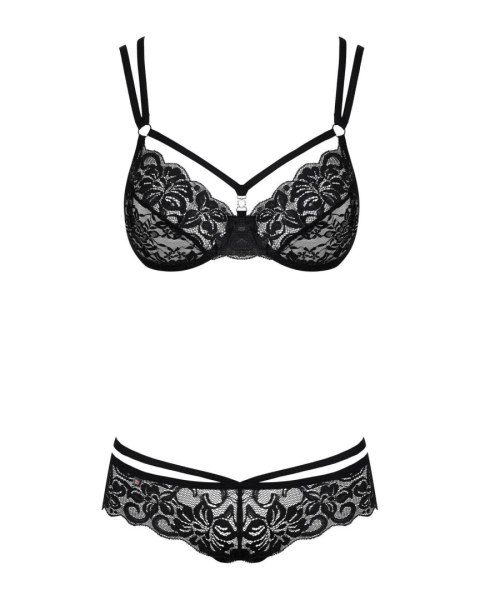 Bielizna-860-SET-1 komplet 2-częściowy czarny L/XL Bielizna-860-SET-1 komplet 2-częściowy czarny L/XL