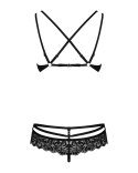 Bielizna-860-SET-1 komplet 2-częściowy czarny L/XL Bielizna-860-SET-1 komplet 2-częściowy czarny L/XL
