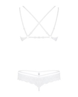 Bielizna-860-SET-2 komplet 2-częściowy biały S/M