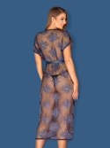 Bielizna-Flowlace peniuar niebieski S/M Bielizna-Flowlace peniuar niebieski S/M