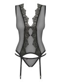 Bielizna-Meshlove gorset i stringi L/XL Bielizna-Meshlove gorset i stringi L/XL