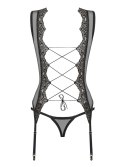 Bielizna-Meshlove gorset i stringi L/XL Bielizna-Meshlove gorset i stringi L/XL