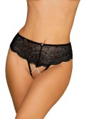Bielizna-Pearlove figi czarne XS/S Bielizna-Pearlove figi czarne XS/S