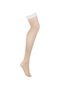 Bielizna-S814 pończochy białe L/XL Bielizna-S814 pończochy białe L/XL